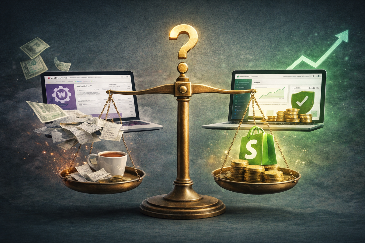 ¿WooCommerce o Shopify? El costo real de elegir mal tu plataforma ecommerce