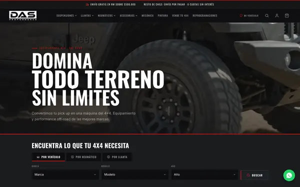Tienda DAS Performance